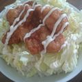 ★くまた★☆'s cooksnap of when they made ＊ランチに＊唐揚げ丼＊.