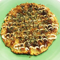なつき☆ミ's cooksnap of when they made 長芋と納豆のとろとろお好み焼き風.