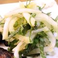 ぺっぺぺ72's cooksnap of when they made 沢庵と大葉の和え物.