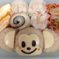 はまぢママ's cooksnap of when they made おさるさん＊キャラ弁.