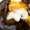 まっしろ白's cooksnap of when they made 卵のせ☆甘辛鶏ごぼう丼.