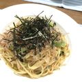 shinohome's cooksnap of when they made 簡単！大根の葉っぱとツナの和風スパ.