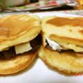 ニノにの's cooksnap of when they made HMで簡単めちゃうまバターどら焼き.