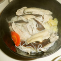 白いぐれーぷ's cooksnap of when they made 干ししいたけの旨み！あったか☆そうめん☆.