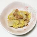 きえこ's cooksnap of when they made ツナと白菜のポン酢和え♬.