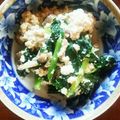 ねこカフェさん's cooksnap of when they made ほうれん草としめじの白和え.