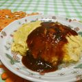 赤い電話's cooksnap of when they made ふわとろたまごの簡単オムライス.