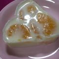 マルルル's cooksnap of when they made 簡単☆妊婦おやつ☆みかんの牛乳かん.