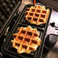 FujiChoco's cooksnap of when they made HBで☆彡さくふわベルギーワッフル.