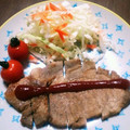 あきにゃんだ's cooksnap of when they made 簡単　和風ポークソテー.