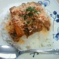 ゆいちん5's cooksnap of when they made 休日のランチに♪さんまの蒲焼丼.
