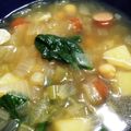 ナミヤ's cooksnap of when they made ひよこ豆のスープ.