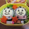 はるにこ's cooksnap of when they made キャラ弁☆パーシー（機関車トーマス）♪.