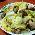 みつこ姉's cooksnap of when they made 春キャベツと豚肉の唐揚げカレー味の炒め物.