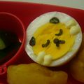 えりぱんな's cooksnap of when they made 簡単お弁当1品★マヨゆで卵♪.