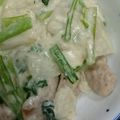 クックLH7A86☆'s cooksnap of when they made かぶと塩豚のクリーム風味.