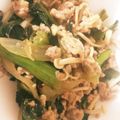 きららんらん☆'s cooksnap of when they made えのきと小松菜のガリバタひき肉.