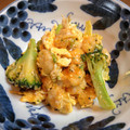 SMAパパ's cooksnap of when they made エビマヨのふんわり卵炒め.