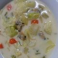 tnth1016's cooksnap of when they made 子供大好き♪野菜たっぷりクラムチャウダー.