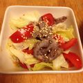 でらこ's cooksnap of when they made 中華風♤ヘルシー♡牛しゃぶおかずサラダ.