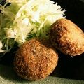 ｓｙａ＊ｚｙａ＊'s cooksnap of when they made 残りものカレーでおからカレーコロッケ.