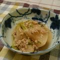 みなこ24's cooksnap of when they made ♪かぶto鶏そぼろの煮物♪.