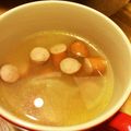ありんこ☆★'s cooksnap of when they made じゃがいも大根ウインナーのほっこりスープ.