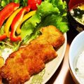 JILLの赤メガネ's cooksnap of when they made ロースとんかつ.