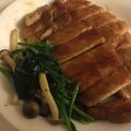 クックPW9C2T☆'s cooksnap of when they made 簡単！しめじとほうれん草のベーコンソテー.