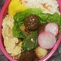 さくらん餅's cooksnap of when they made 市販のミートボールをアレンジ弁当.