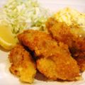 るちあママ's cooksnap of when they made 漁師発～牡蠣のチーズ衣カツレツ！.