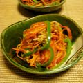 時花菜's cooksnap of when they made 色鮮やか!人参しりしり.