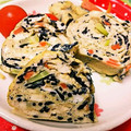 ユーロン's cooksnap of when they made 豆腐とひじきの卵焼き.