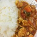 テスコロータス's cooksnap of when they made フライパンで無水カレー.