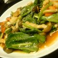 pecchi's cooksnap of when they made えびとエリンギのトマトソース炒め.