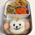 とみぃ86753's cooksnap of when they made おさるさんのお弁当～幼稚園児.