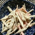 ☆やたこさん☆'s cooksnap of when they made 簡単！ごぼうサラダ.