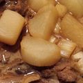 らいじんふうじん's cooksnap of when they made まぐろカマ大根.