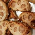 なめネコ's cooksnap of when they made 豚ミンチ○o。.蓮根挟み焼き.。o○.