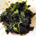 ぐぅ〜たらママさん's cooksnap of when they made ✩小松菜と韓国海苔の胡麻和え✩.
