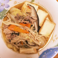 smilejunko's cooksnap of when they made めんつゆで簡単白菜と厚揚げのすき煮.
