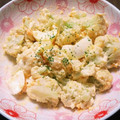 あきにゃんだ's cooksnap of when they made ｶﾘﾌﾗﾜｰとゆで卵のｻﾗﾀﾞ.