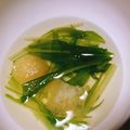 Sac’HiNa's cooksnap of when they made 京の切り水菜のおつゆ　　.