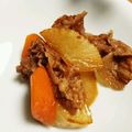 hanatansan's cooksnap of when they made 大根と牛肉のうま煮！.