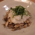 北海道伯爵's cooksnap of when they made ダイエット☆舞茸の胡麻和え おろしのせ.