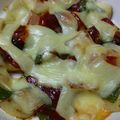 クックQNOM99☆'s cooksnap of when they made じゃがいもとピーマンのピザ風オーブン焼き.