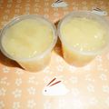 白いぐれーぷ's cooksnap of when they made 離乳食 りんご寒(りんごゼリー).