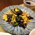 kurukurumin's cooksnap of when they made きくらげとブロッコリーの卵炒め.