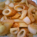 masahi0702's cooksnap of when they made 新たまねぎとちくわのオイマヨ炒め.