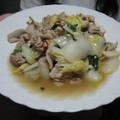 ちーさん＆おさくん's cooksnap of when they made ☆簡単！白菜と豚肉de洋風？！塩炒め☆.